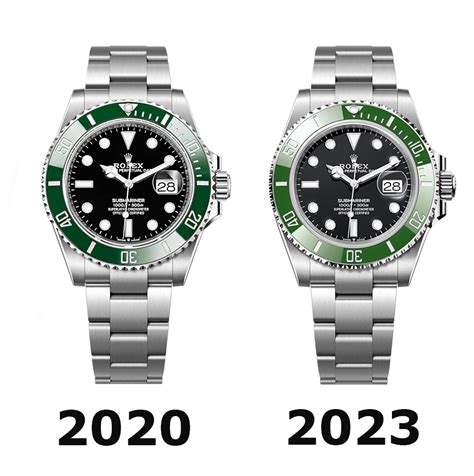 rolex starbucks 2022 vs 2023|rolex starbucks green 2023.